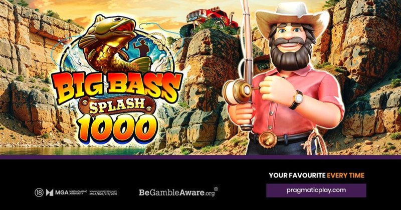 Image: Bigr Bass Splash Slot - Die neueste Pragmatic Play Veröffentlichung in