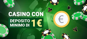 Casinò con Minimo Deposito 1 Euro Gioca Senza Rischi! Casinò con Minimo Deposito 1 Euro Gioca Senza Rischi!